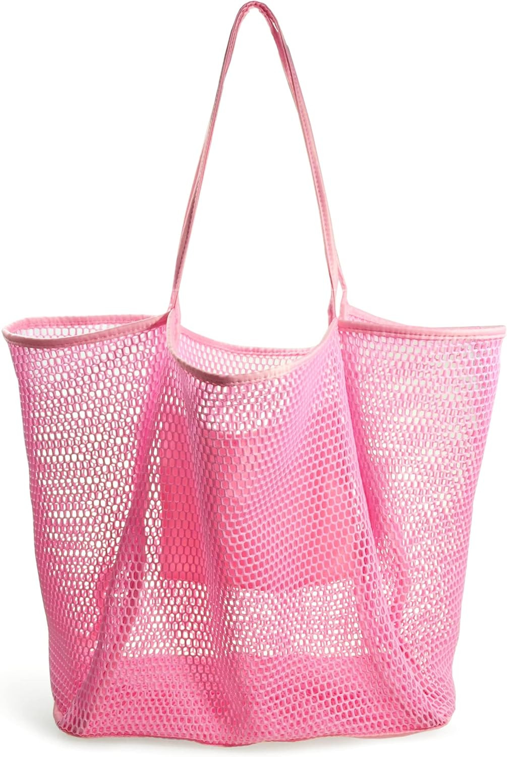 Mesh Beach Tote Womens Shoulder Handbag | Amazon (US)