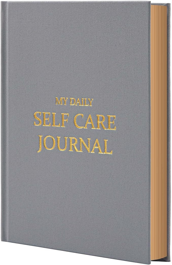 Self-Care Journal Book, Gratitude Journal, Happiness A5 Notebook Fabric Book Planner, A Daily Dia... | Amazon (US)