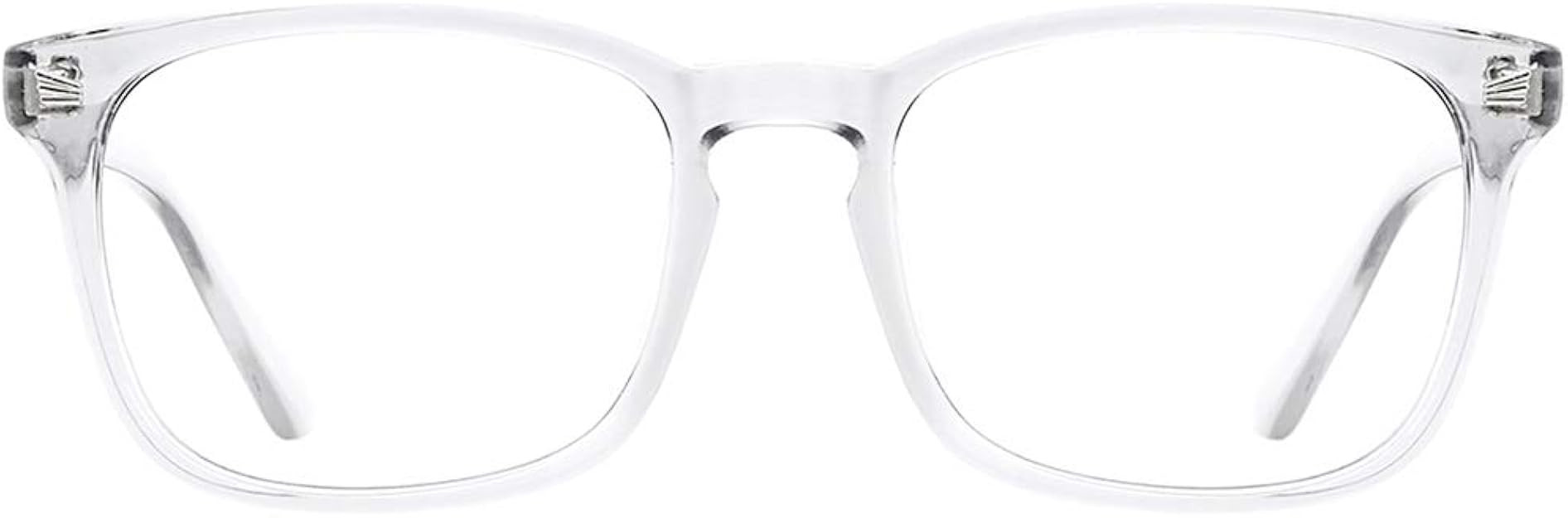 TIJN Blue Light Blocking Glasses Square Nerd Eyeglasses Frame Anti Blue Ray Computer Game Glasses | Amazon (US)