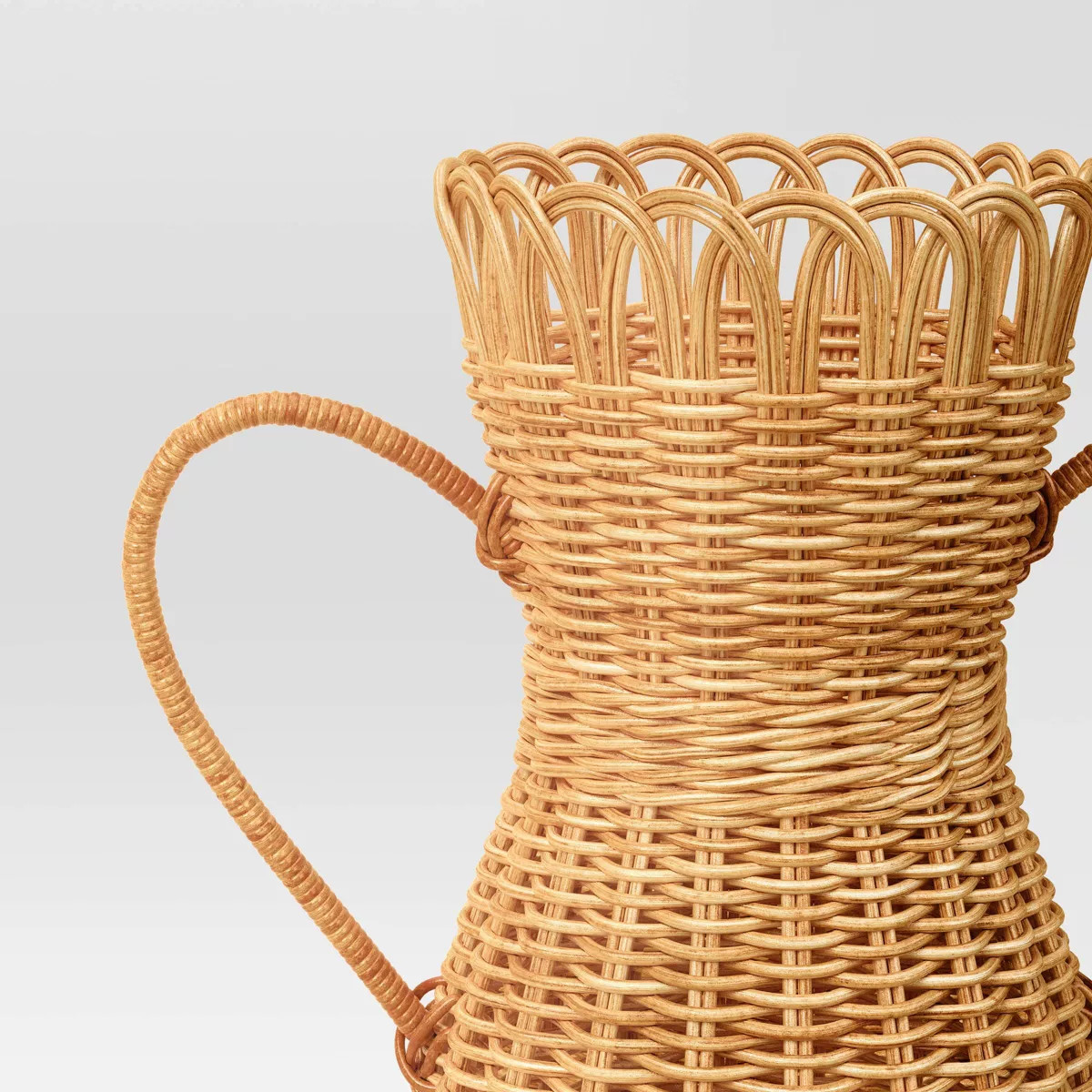 Loop Rim Wicker Vase - Threshold™ | Target