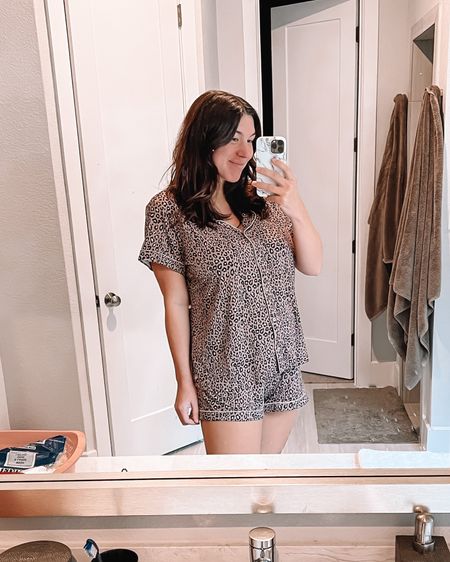 The COMFIEST PJS!!! I got these in 5 different colors and they’re all I’ve been wearing postpartum!

Soft, cooling, easy access to the boobies for feeding and pumping!

#postpartum #pajamas #pjs #comfort

#LTKstyletip #LTKbaby #LTKunder100