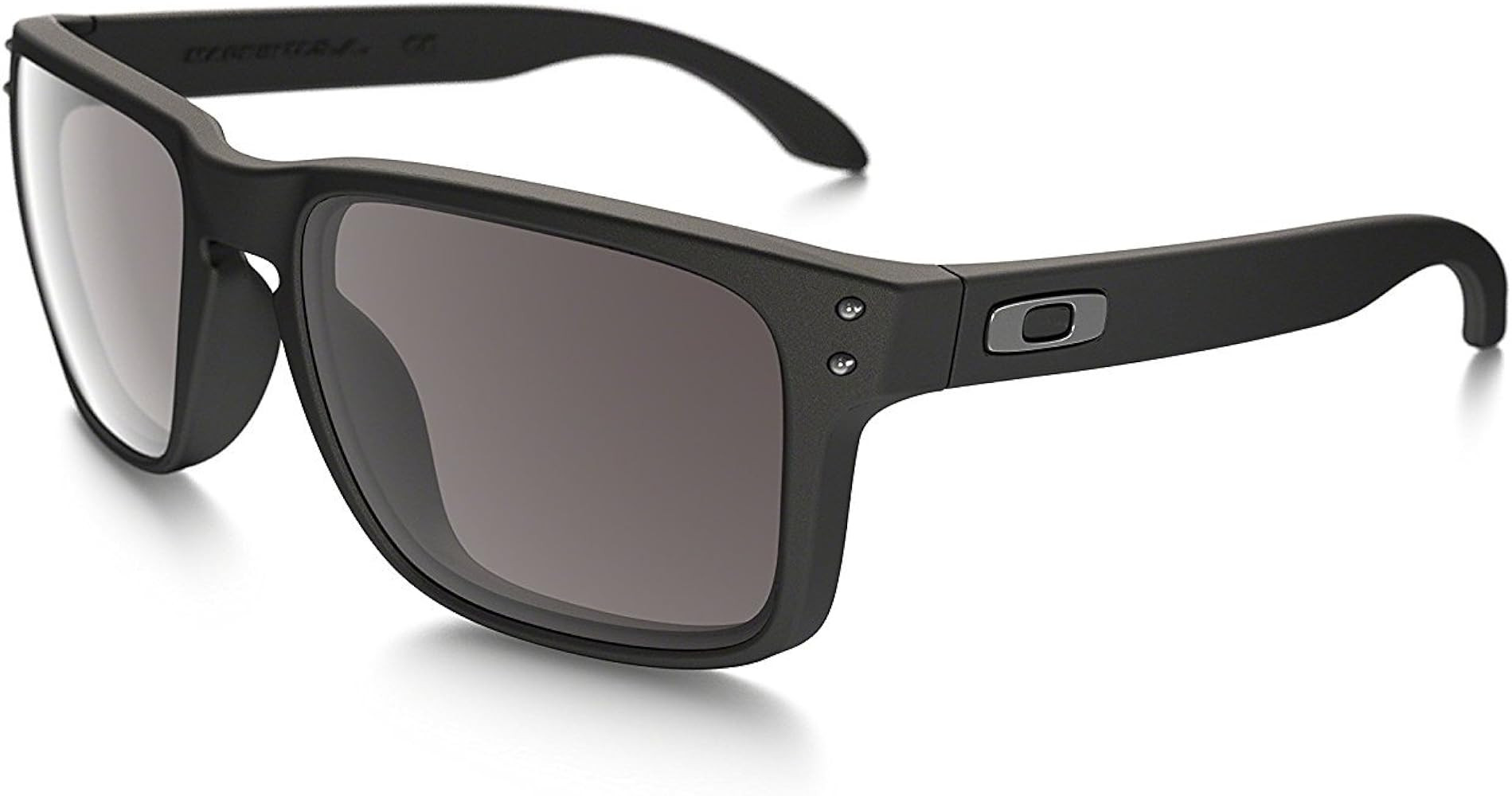 Oakley Holbrook Sunglasses 57MM Matte Black Frame/Warm Grey Lens, Casual | Amazon (US)