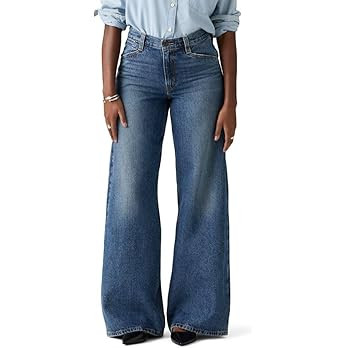 Levi's Women's 94 Baggy Wide Leg Jean (Also Available in Plus) | Amazon (US)