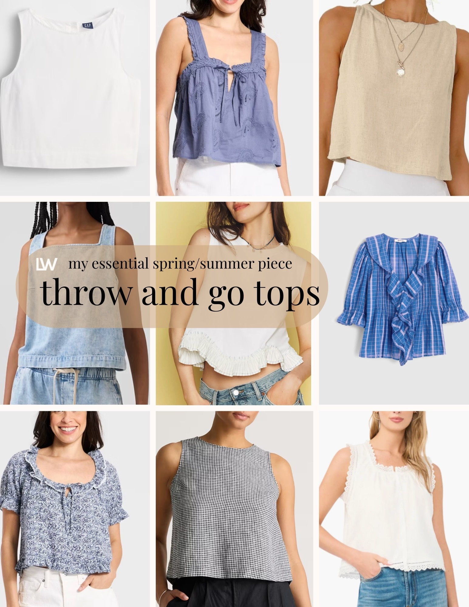 The perfect elevated casual tops!!