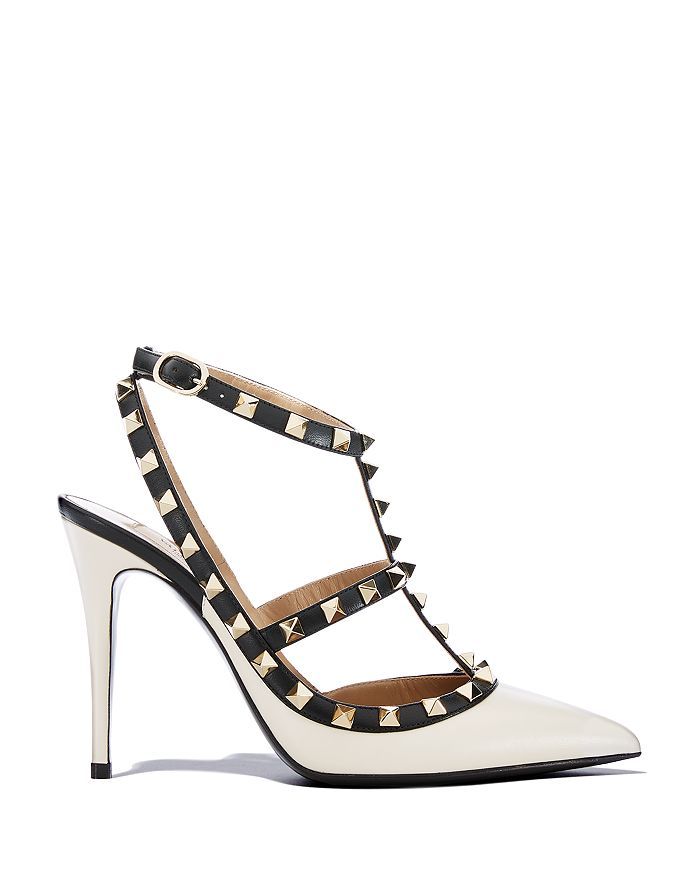 Women's Rockstud Cage Leather Pumps - 150th Anniversary Exclusive | Bloomingdale's (US)