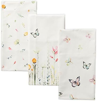 Maison d' Hermine Botanical Fresh 100% Cotton Set of 3 Multi-Purpose Kitchen Towel Soft Absorbent... | Amazon (CA)