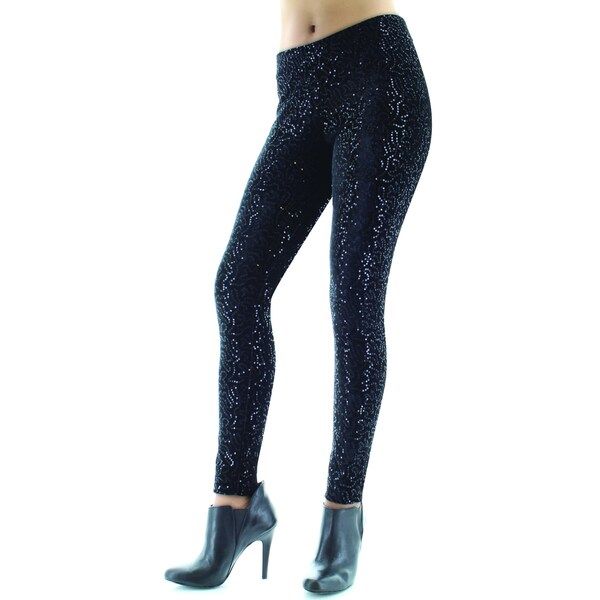 MeMoi Glorious Sequin Leggings | Bed Bath & Beyond