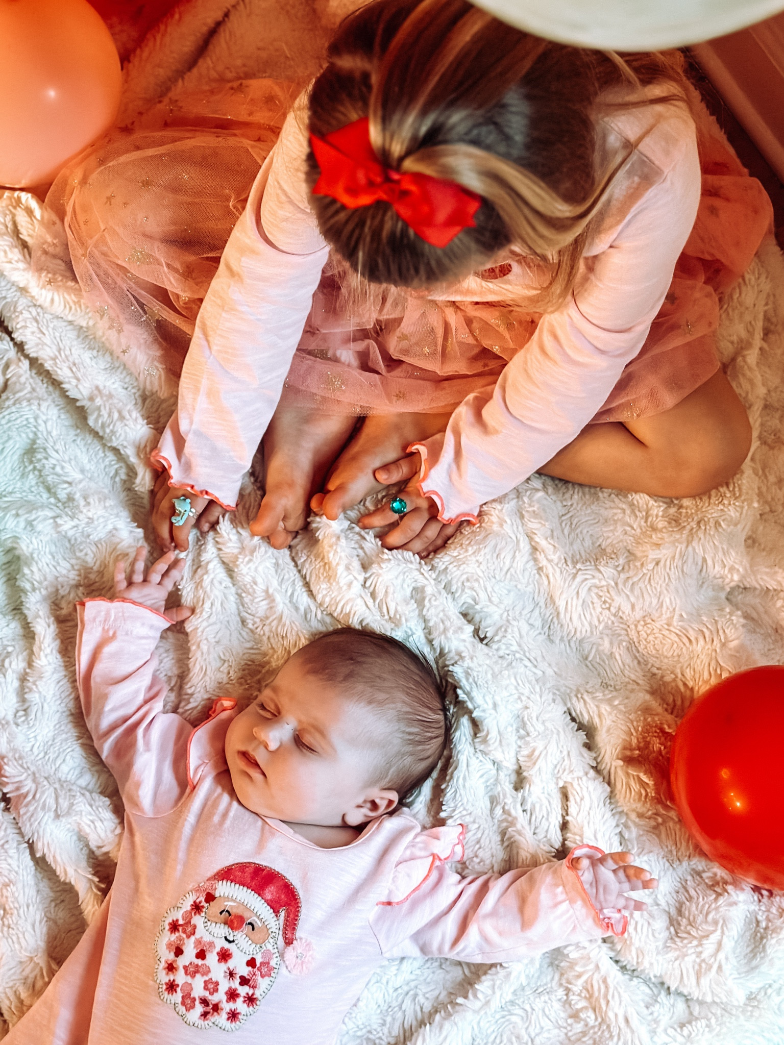 Photo shoot with my girls in the most adorable matching set! #pinkchristmas #girlmom 

#LTKHoliday #LTKSeasonal #LTKkids