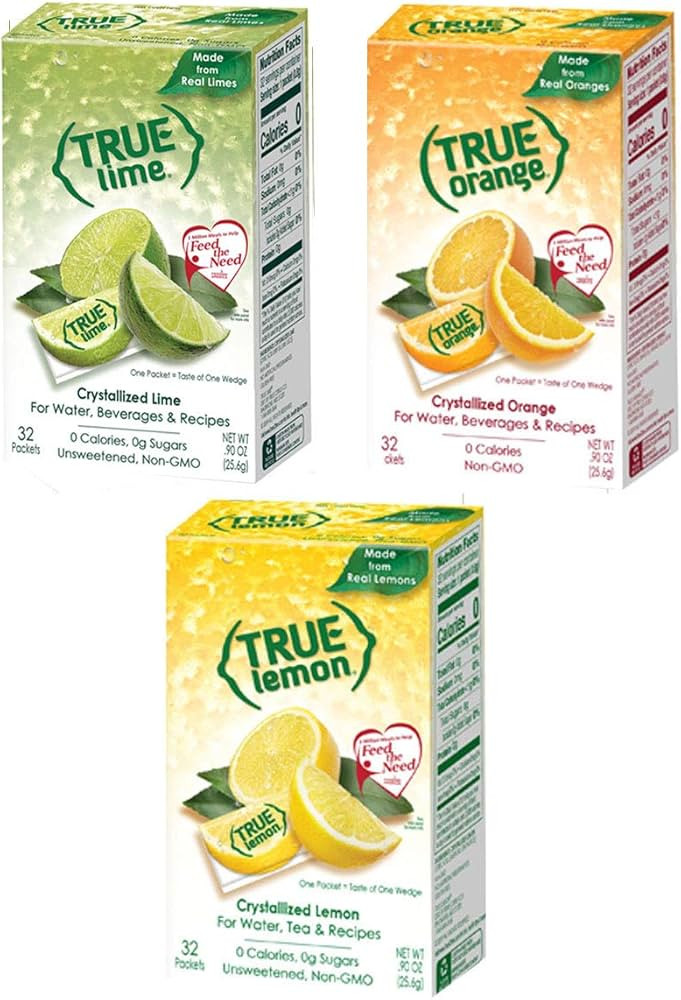 True Lemon Kit Lemon,Orange,Lime 32ct each | Amazon (US)