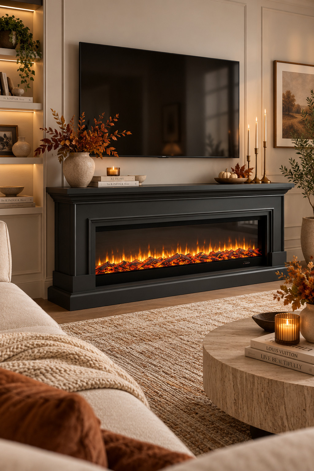 If your living room needs a little fall refresh, these fireplace TV consoles are SUCH a good find 🤎🍂 Wayfair has so many styles on sale for Labor Day, with select furniture deals up to 70% off. I love that you get storage, a TV stand, and cozy fireplace vibes all in one.
#WayfairLaborDaySale #LaborDaySale #TVStand #TVConsoleWithFireplace #FireplaceConsole #FallHome #LivingRoomRefresh #HomeDecorFinds #WayfairHome #FurnitureDeals #CozyLivingRoom #LTKFinds 

 #LTKSeasonal #LTKHome #LTKSaleAlert