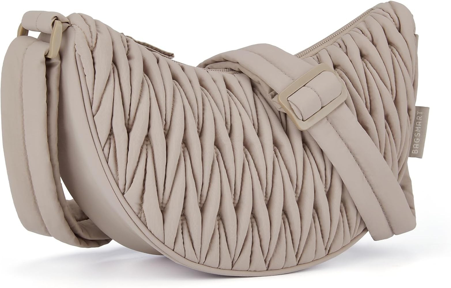 BAGSMART Small Crossbody Purses for Women, Shoulder Bag for Women, Quilted Crossbody Bags Crescen... | Amazon (US)