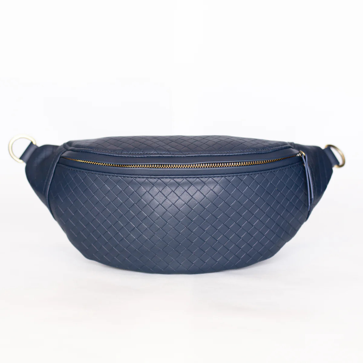 Paige Fanny | Vegan Leather Sling | Navy | Pink Cove