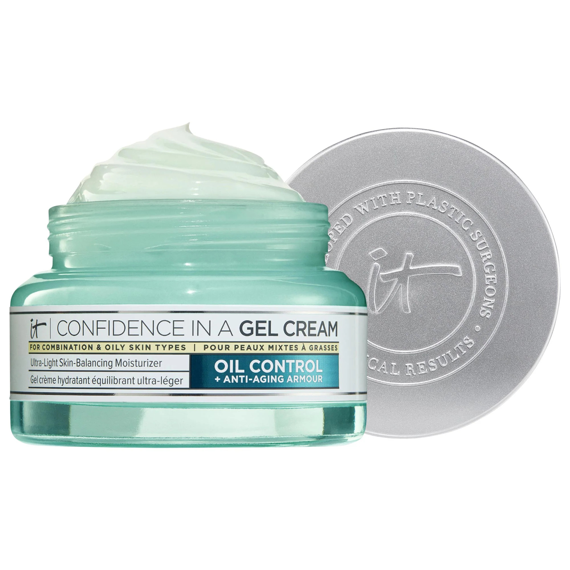 IT Cosmetics Confidence in a Gel Cream Oil-Control Face Moisturizer 2 oz / 60 mL | Sephora (US)
