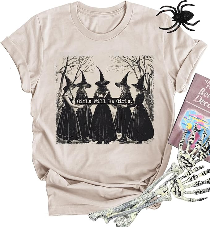 Halloween T Shirt Short Sleeve Graphic Tees Tops | Amazon (US)