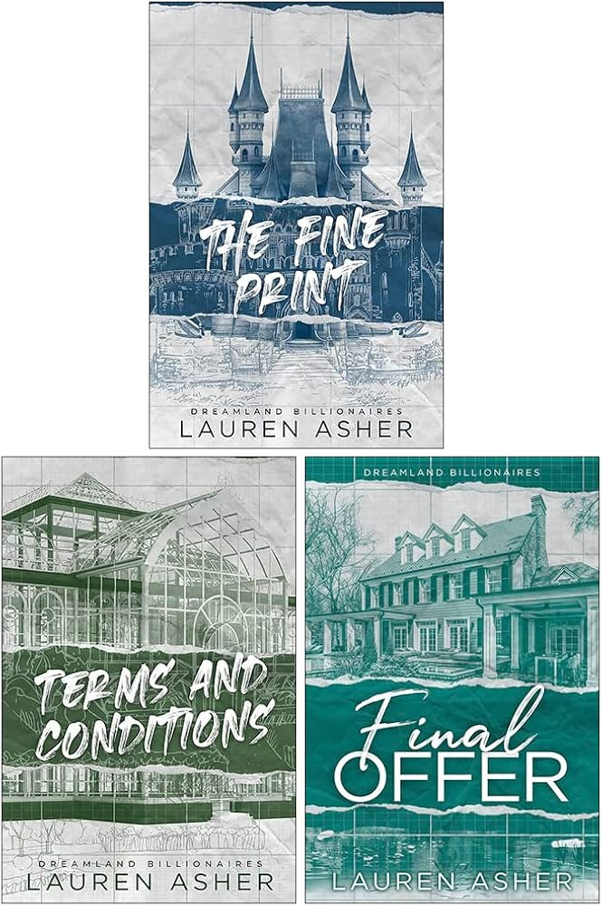 Lauren Asher Dreamland Billionaires Series Collection 3 Books Set (The Fine Print, Terms and Cond... | Amazon (UK)
