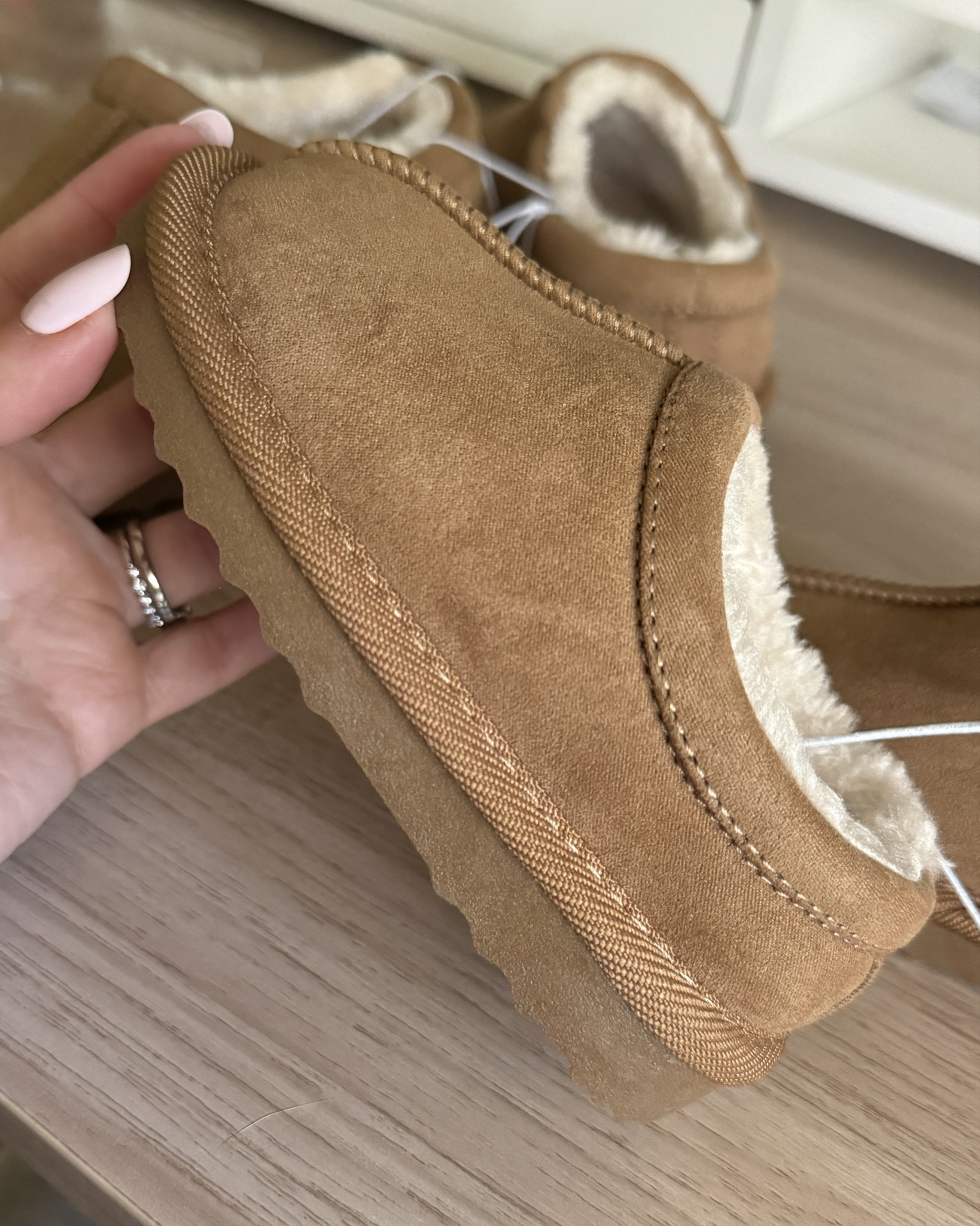 Kids slipper shoes, clogs, toddler clogs, toddler boy toddler girl Ugg dupes, Ugg slides, Ugg platform dupes for kids and toddlers, fall footwear, winter and fall shoes for kids, cognac suede fur lined slipper shoes with rubber soles , kid friendly shoes 

Our favorite every year we get both of these linked pairs as well as the mini zip up side booties from cat & jack! Target is the spot for my babies, always! They keep their feet warm & dry all fall & winter long 🩷 and my kids never avoid a puddle or a snow mound, and these have always held up for me without ruining or getting salt and water stains after the winter. I’d still play it safe and spray them with a boot spray anyways tho! 

#LTKFamily #LTKKids #LTKSeasonal