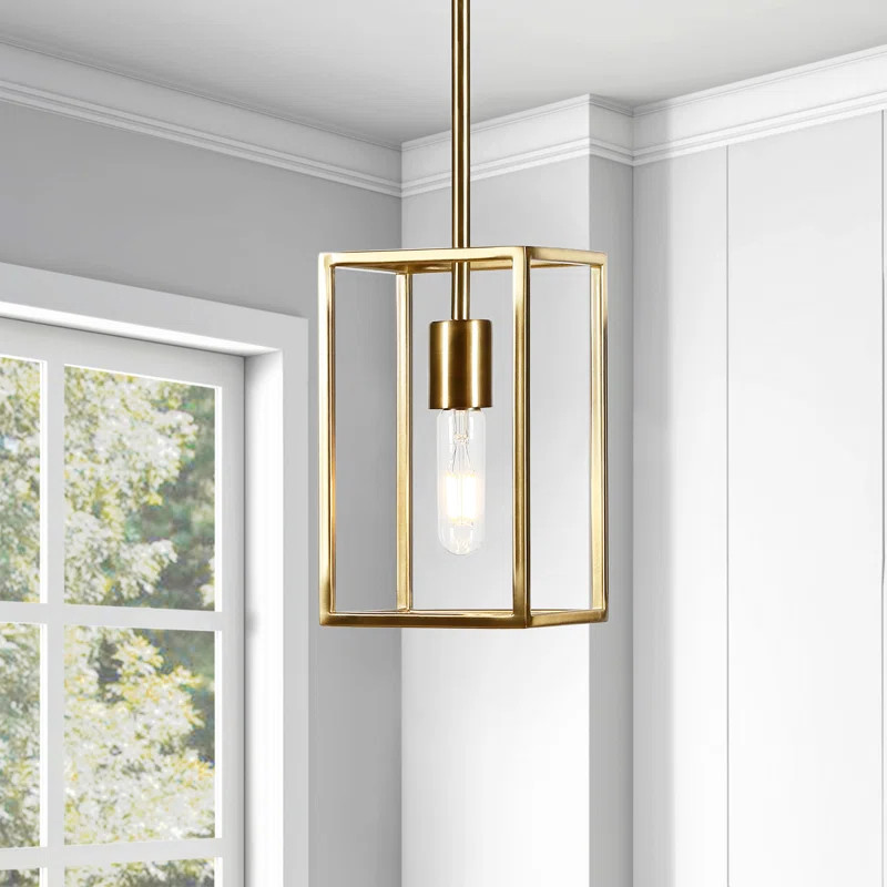 Kilkenny 1 - Light Single Rectangle Pendant | Wayfair North America