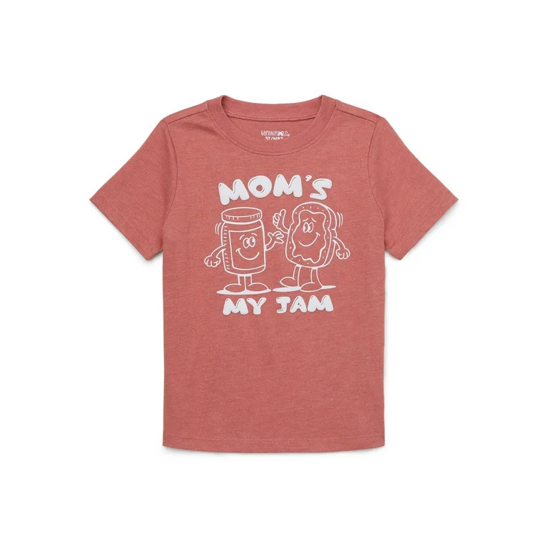 Garanimals Toddler Boy Short Sleeve Graphic T-Shirt, Sizes 18M-5T | Walmart (US)