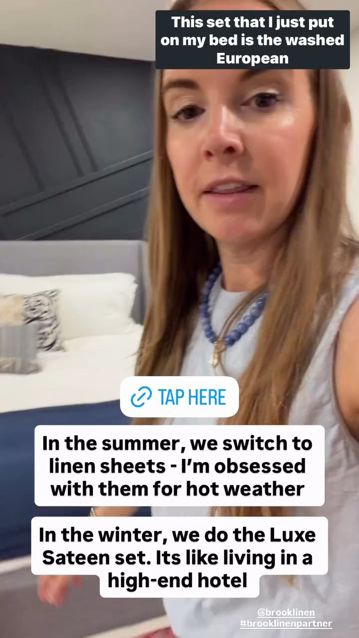 @brooklinen #brooklinenpartner
In the summer we use their linen sheets and in the winter their luxe sateen sheets. Don’t miss their 4th of July sale!

I’ve linked all my favorites below 👇

#LTKSaleAlert #LTKHome