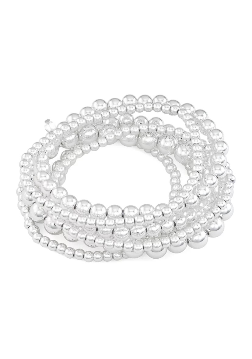 7 Row Bead Stretch Bracelet | Belk