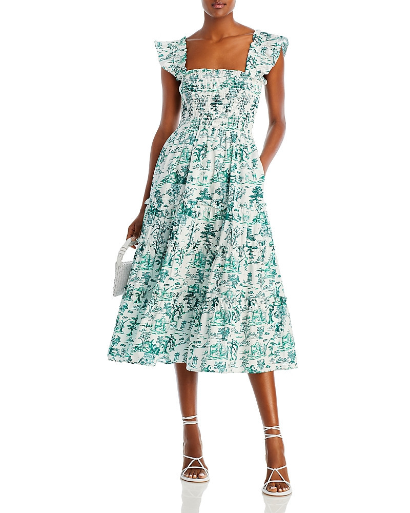 Aqua Calypso Tiered Smocked Dress - 100% Exclusive | Bloomingdale's (US)