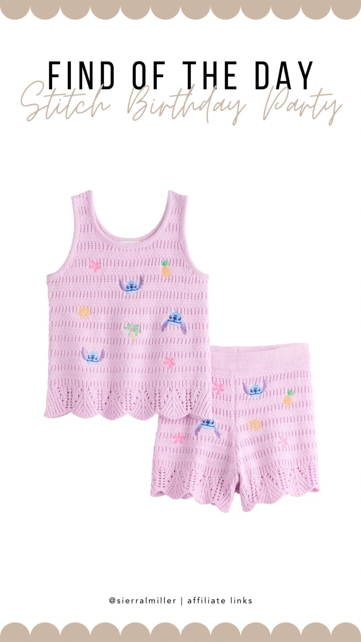 Girls LILO & Stitch knit outfit set from Kohl’s for my daughter’s Stitch themed birthday party! 

#LTKKids #LTKParties