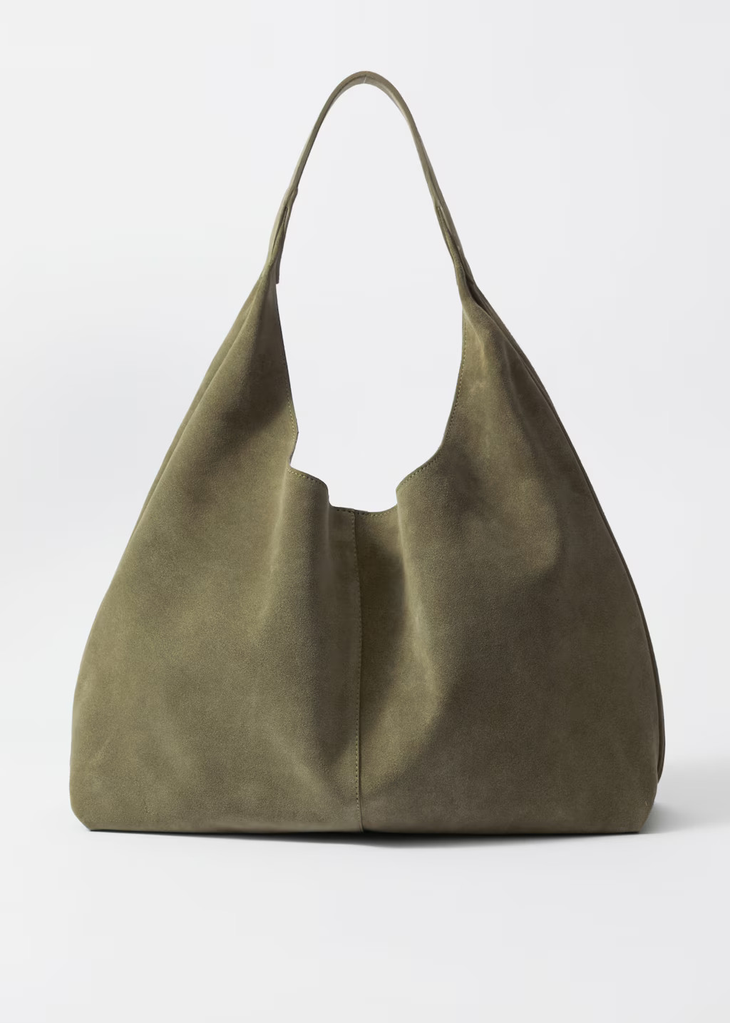 Large Suede Tote Bag - Green - Bags - & Other Stories GB | & Other Stories UK