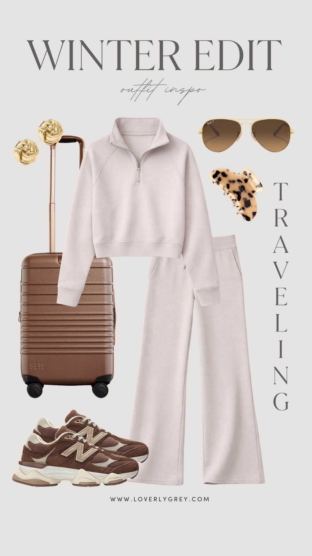 Here’s a travel outfit for your next trip! 💕 these sneakers are super comfy for walking around the airport!

Loverly Grey, travel outfit ideas, Spanx, matching set, Beis, luggage, carry on bag, New Balance, chunky sneakers

#LTKTravel #LTKootd