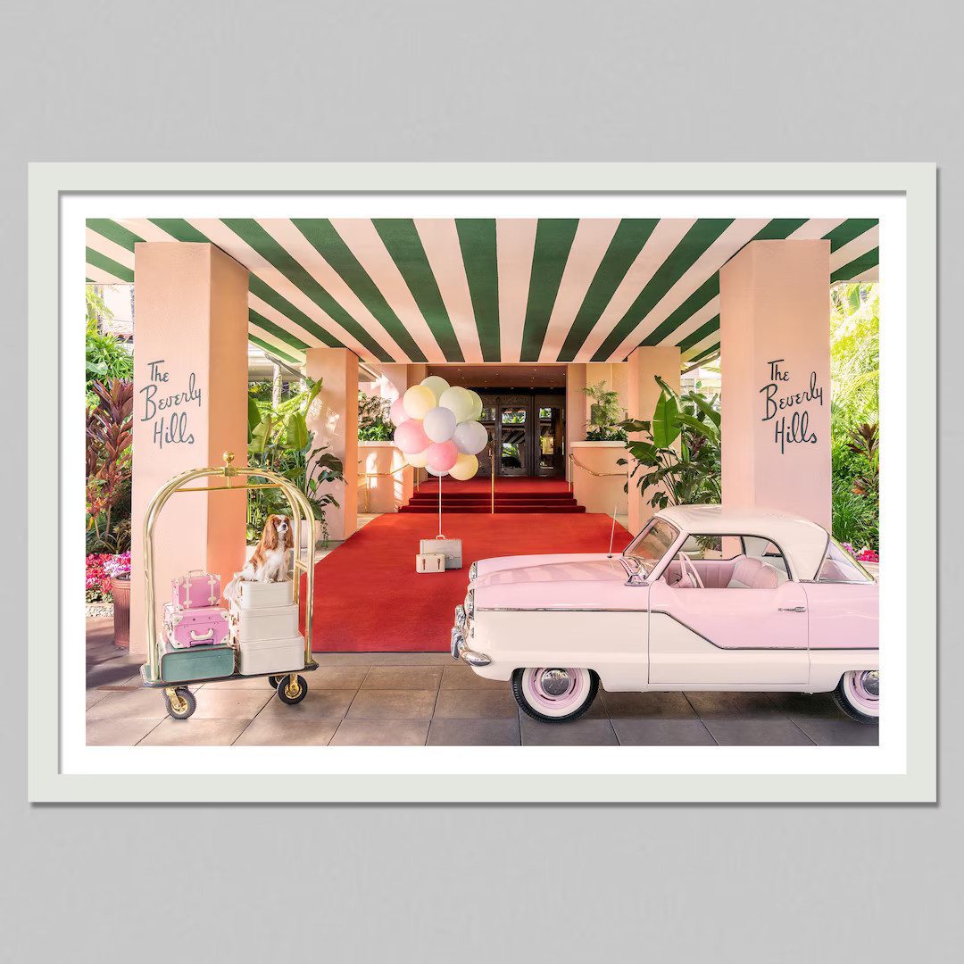 Digital Download - Beverly Hills Wall Art , Beverly Hills Print , Beverly Hills Poster , Luxury L... | Etsy (US)
