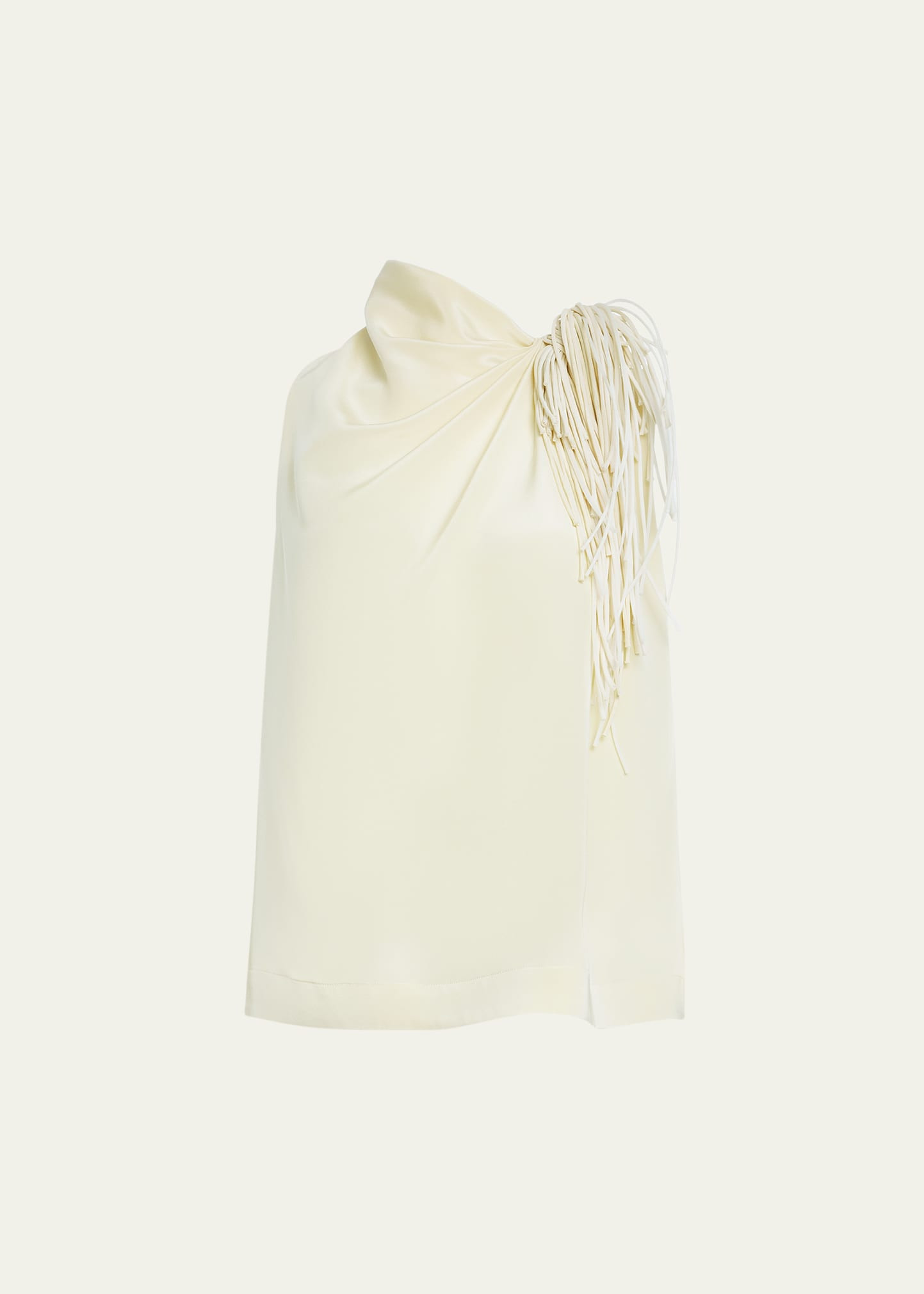 Altuzarra Alden Silk Fringe Top | Bergdorf Goodman