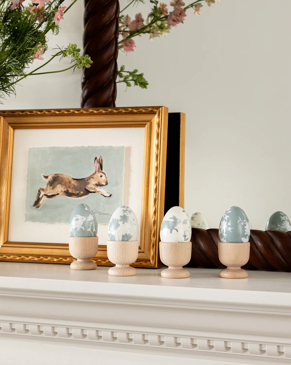 Meadowlark Hand-Painted Dessert Plates (Set of 4) | McGee & Co. (US)