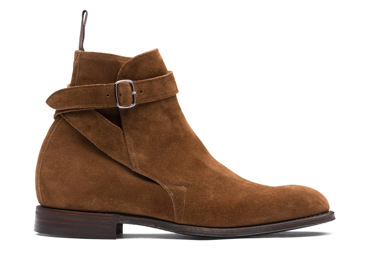 Bletsoe Suede Strap Boot Brown | Church's Footwear UK