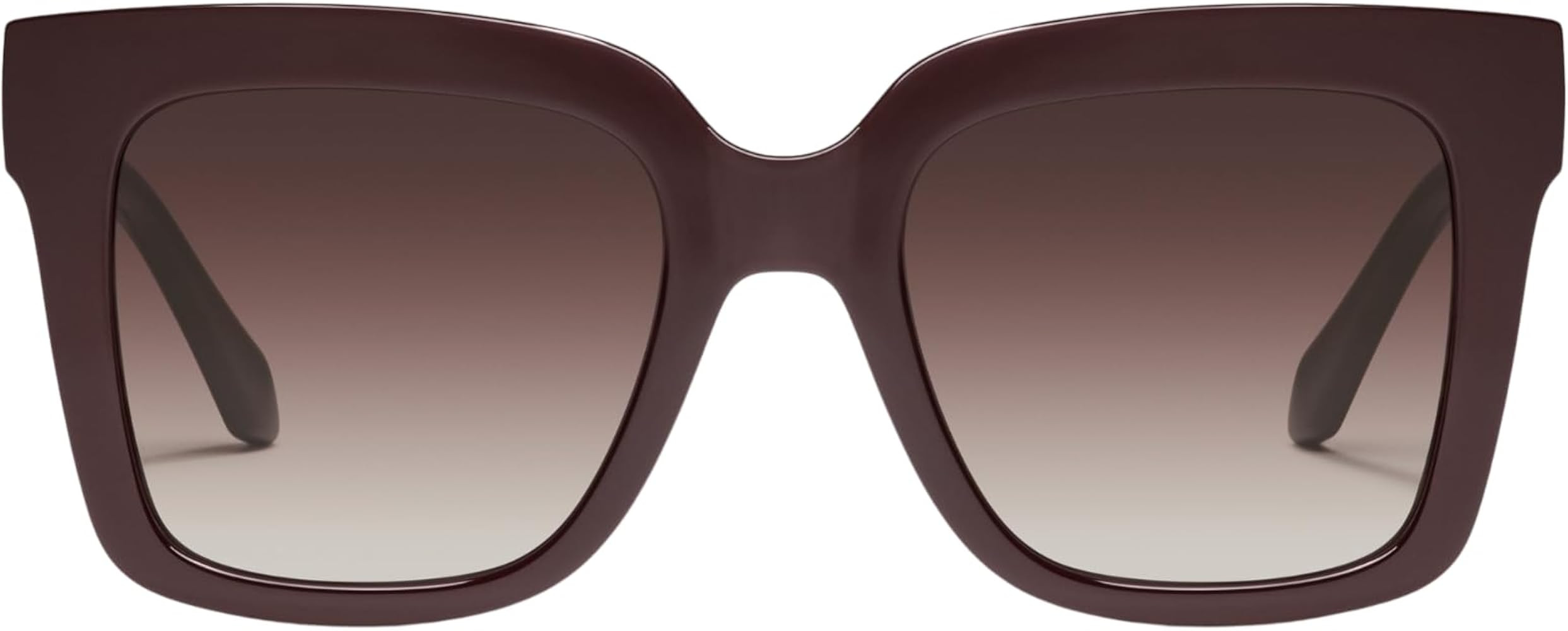 QUAY ICY Square Sunglasses for Women + BUNDLE with ACCESSORY EYEWEAR KIT | Amazon (US)