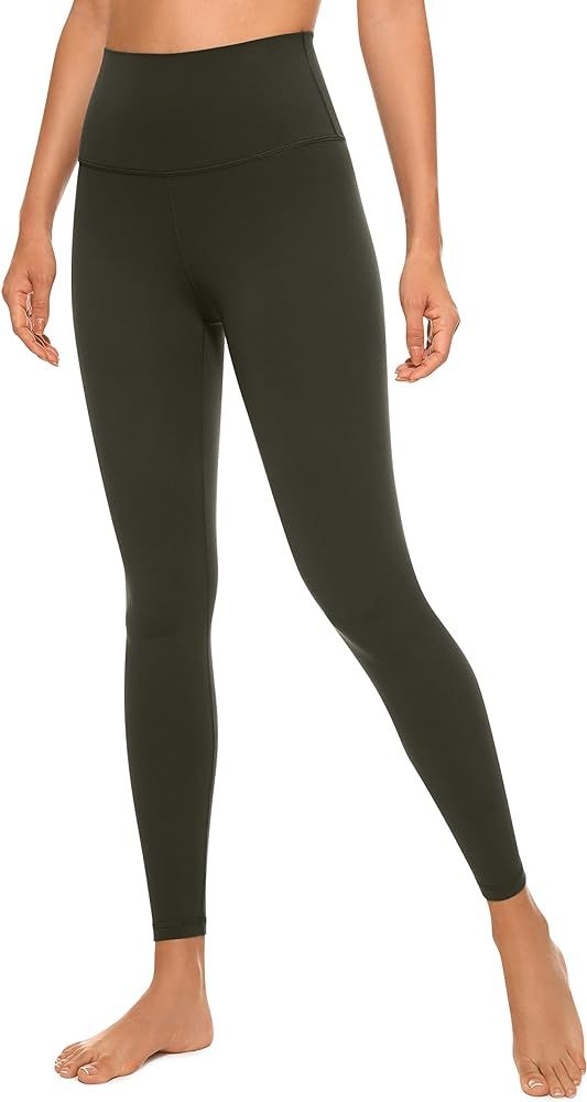 CRZ YOGA Women's Butterluxe Yoga Leggings 25''/28'' - High Waisted Workout Gym Leggings Buttery S... | Amazon (UK)