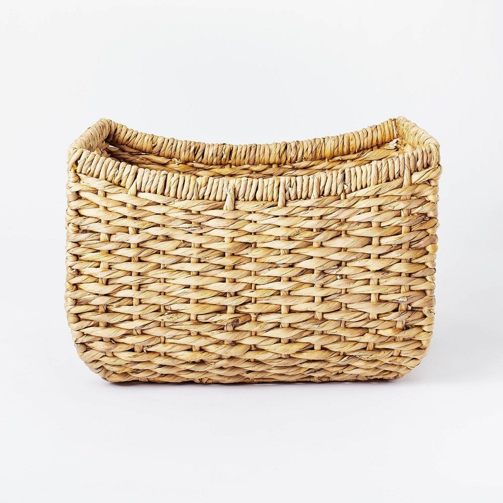 17"" x 15"" Chunky Woven Basket Natural - Threshold designed with Studio McGee | Target