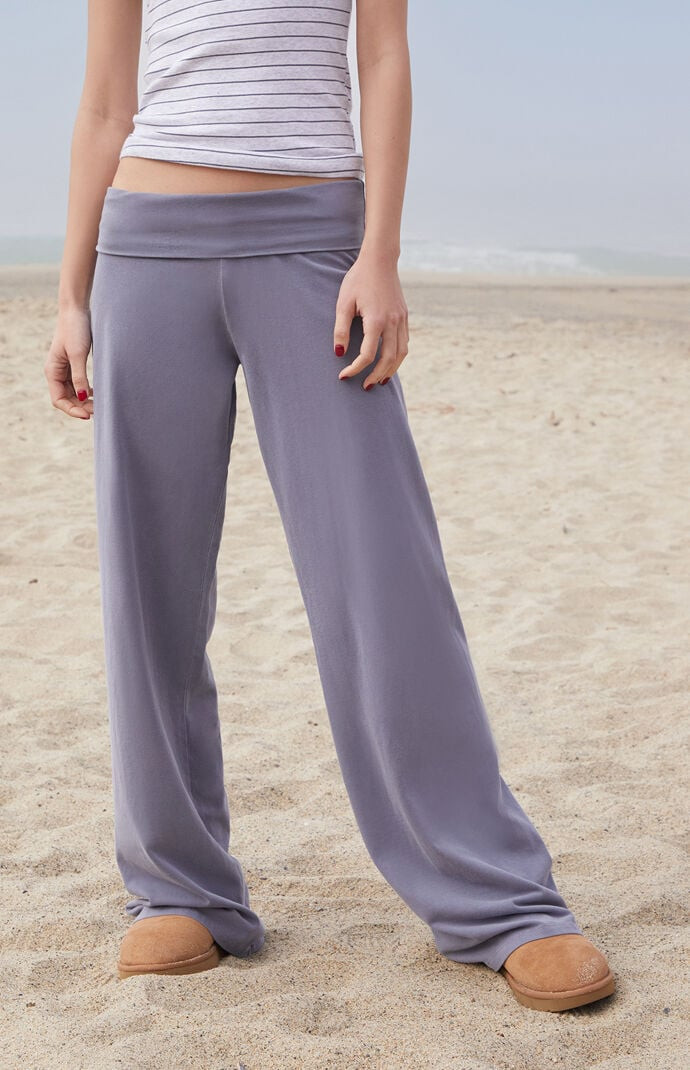 John Galt Women's Gray Priscilla Flare Pants | PacSun