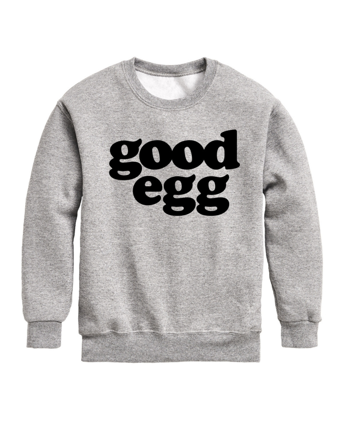 Hybrid Big Boys Easter Good Egg Graphic Fleece Sweatshirt - Gray | Macy's