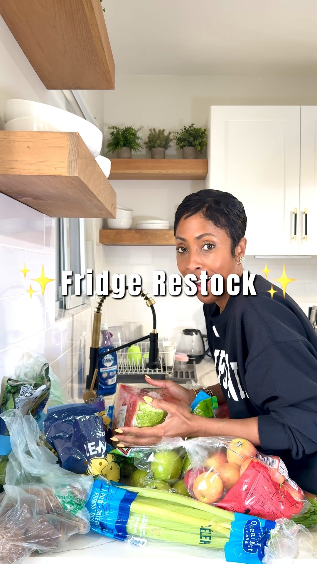 Let’s do a fridge restock! I love restocking my fridge with new produce!

#LTKdayinmylife