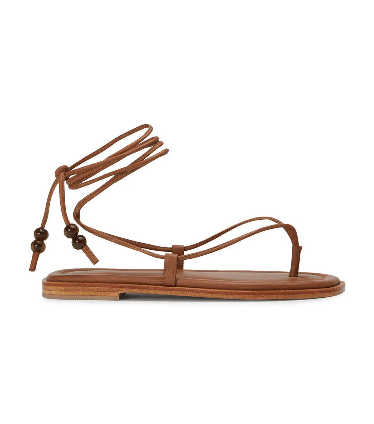 Beach Tan Nappa Flats | Tony Bianco US