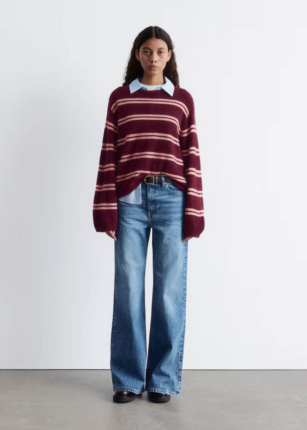 Striped Alpaca-Blend Sweater | & Other Stories - US
