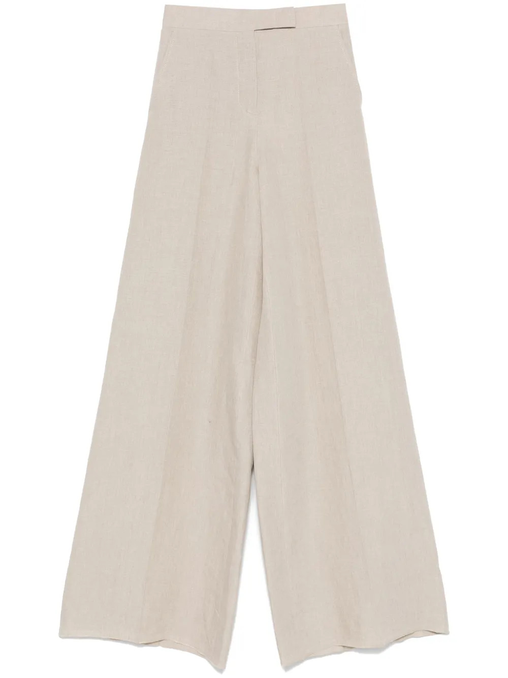 Max Mara Sequoia Palazzo Trousers  | Neutrals | FARFETCH AU | Farfetch Global