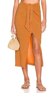 BEACH RIOT X REVOLVE Suki Skirt in Oriole Shine from Revolve.com | Revolve Clothing (Global)