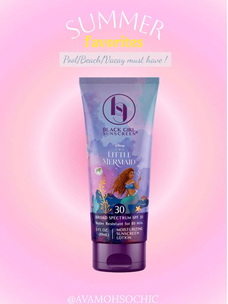 How perfect is this! 

If you’re like me and absolutely love The Little Mermaid and protecting your skin from the blazing heat this summer grab your Black Girl Sunscreen!



#TheLittleMermaid #BlackGirlSunscreen #poolessential #beachessential #summermusthaves #avamohsochic #skincare #Ulta #Disney #under50 #under100 #family 

#LTKswim #LTKbeauty #LTKunder50