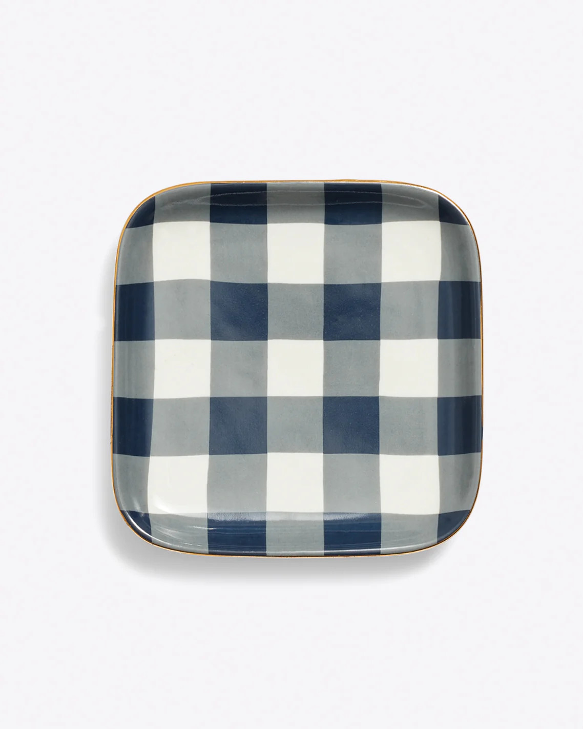 Medium Trinket Tray in Gingham | Draper James (US)