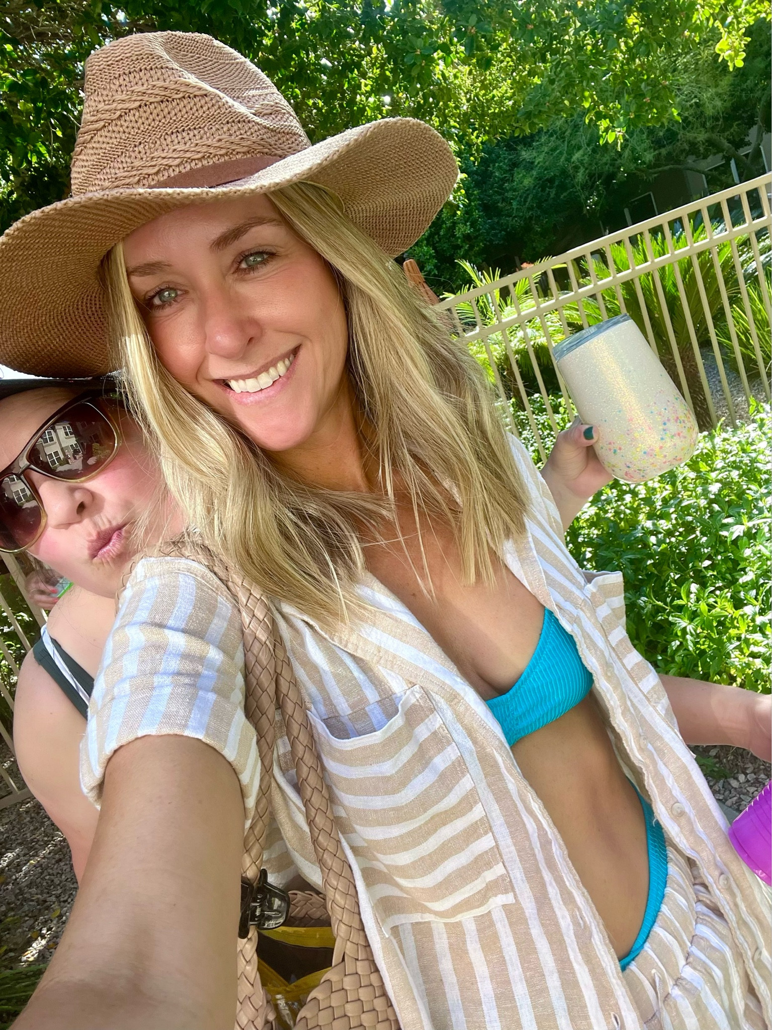 Pool time! 
Pool cover up & bikini 

#LTKtravel #LTKSeasonal #LTKswim