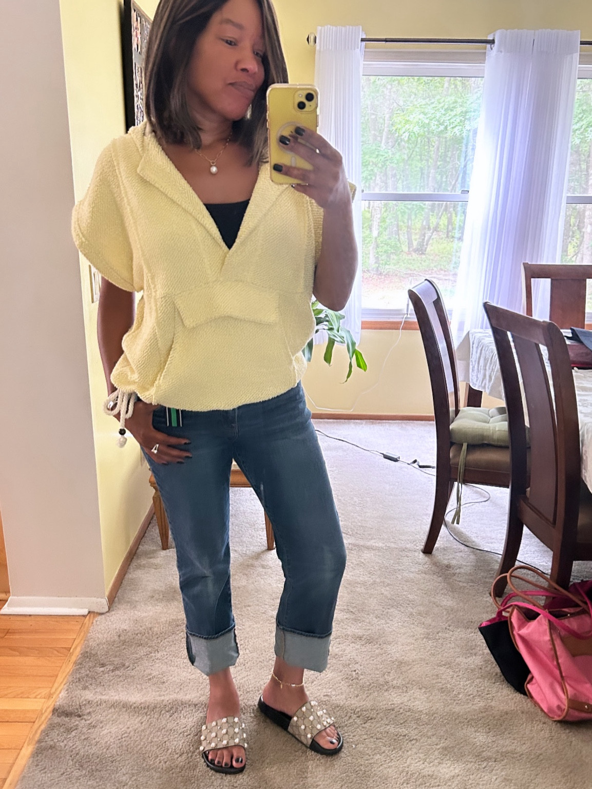 Love this beach hoodie so much I bought it in green too.  It’s currently on sale for $29.95.  Massive discount.  It’s the perfect hoodie for this somewhat chilly beach nice.  You won’t be disappointed.  Also great transition piece.  They have sizes in this color and white.  

#LTKOver40 #LTKFindsUnder50 #LTKSaleAlert