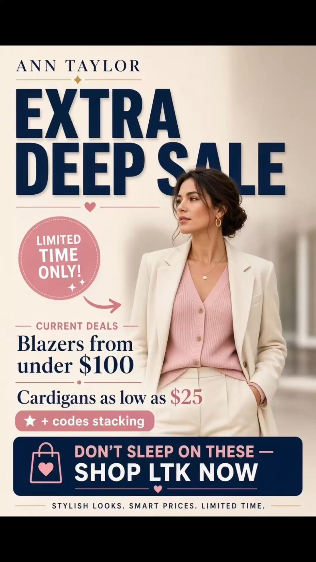 Ann Taylor SALE has DEEP price cuts! ⏰Won’t last long, so don’t sleep on this one! 🛍️

#LTKSaleAlert #LTKWorkwear #LTKOver40