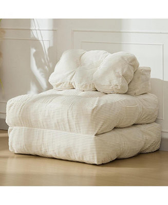 3-in-1 Folding Sofa Bed with Pillow, Convertible Floor Sleeper Chair, No Assembly | Macy's