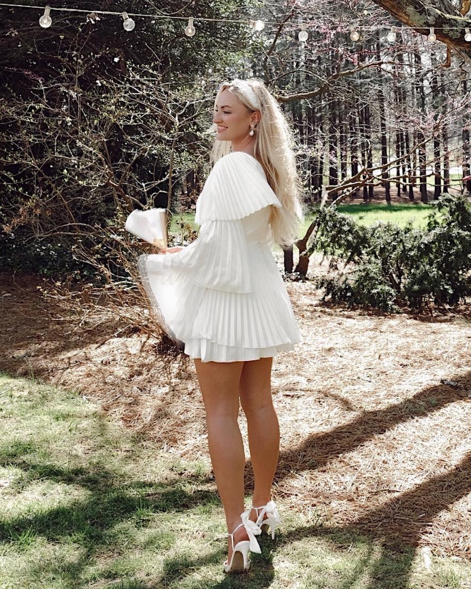 Bridal shower fit. 🤍

The romper is Andrea Iyamah and it’s no longer available but you can occasionally find this piece for resale on clothing resell apps. (I purchased this one off The Real Real)

Linked similar rompers and also a romper from the same brand 

#LTKshoecrush #LTKwedding