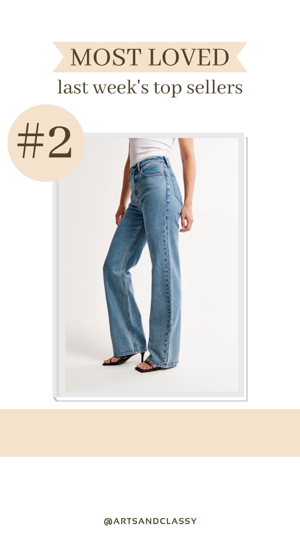 These high rise jeans are one of this week’s most loved finds! They’re from Abercrombie, tall girl friendly and on sale now.

#LTKSaleAlert #LTKStyleTip #LTKFindsUnder100
